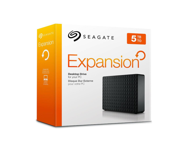 Dysk SEAGATE EXPANSION DESKTOP STEB5000200 5TB USB3.0 - 236496 - zdjęcie 4